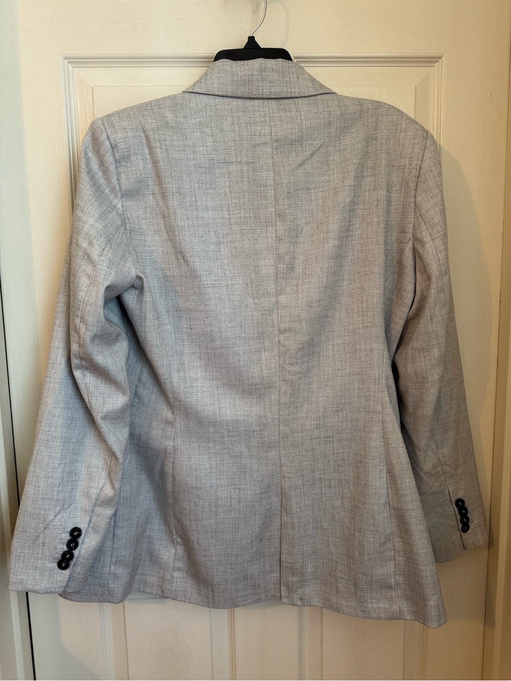 NWT - Zara Light Grey Tailored Blazer Jacket (Size XL) - Picture 8 of 15